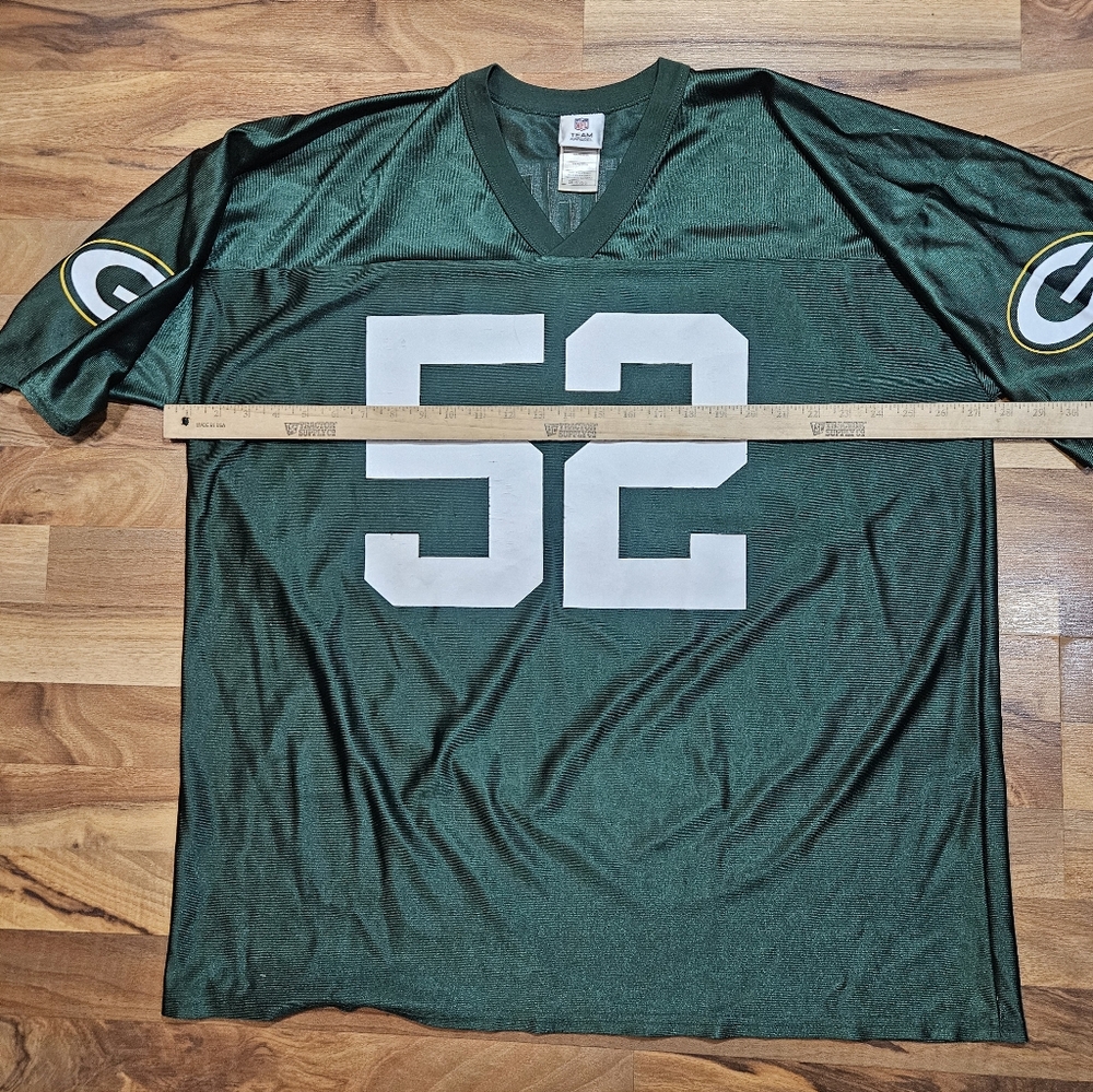 Green Bay Packers Clay Matthews Jersey Men’s 2XL NFL Team Apparel - Picture 6 of 9